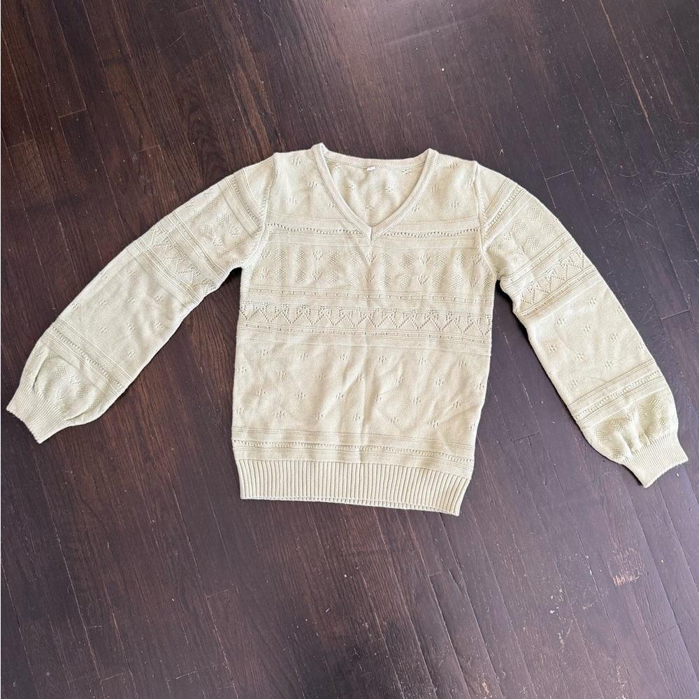 Light Green Sweater